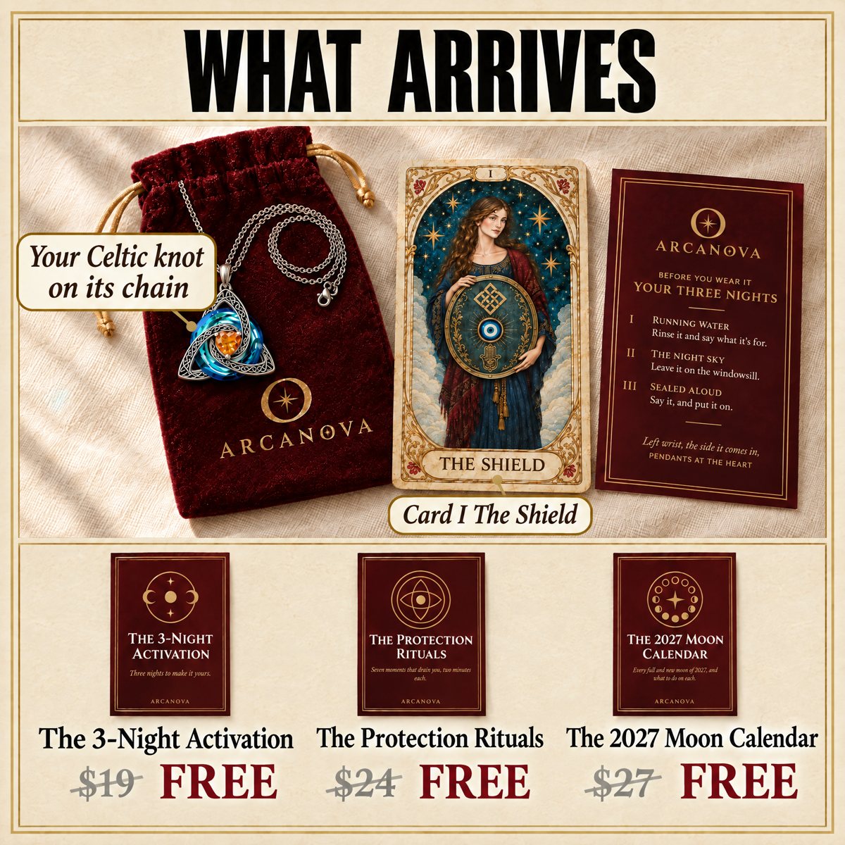 what arrives at the Two months tier