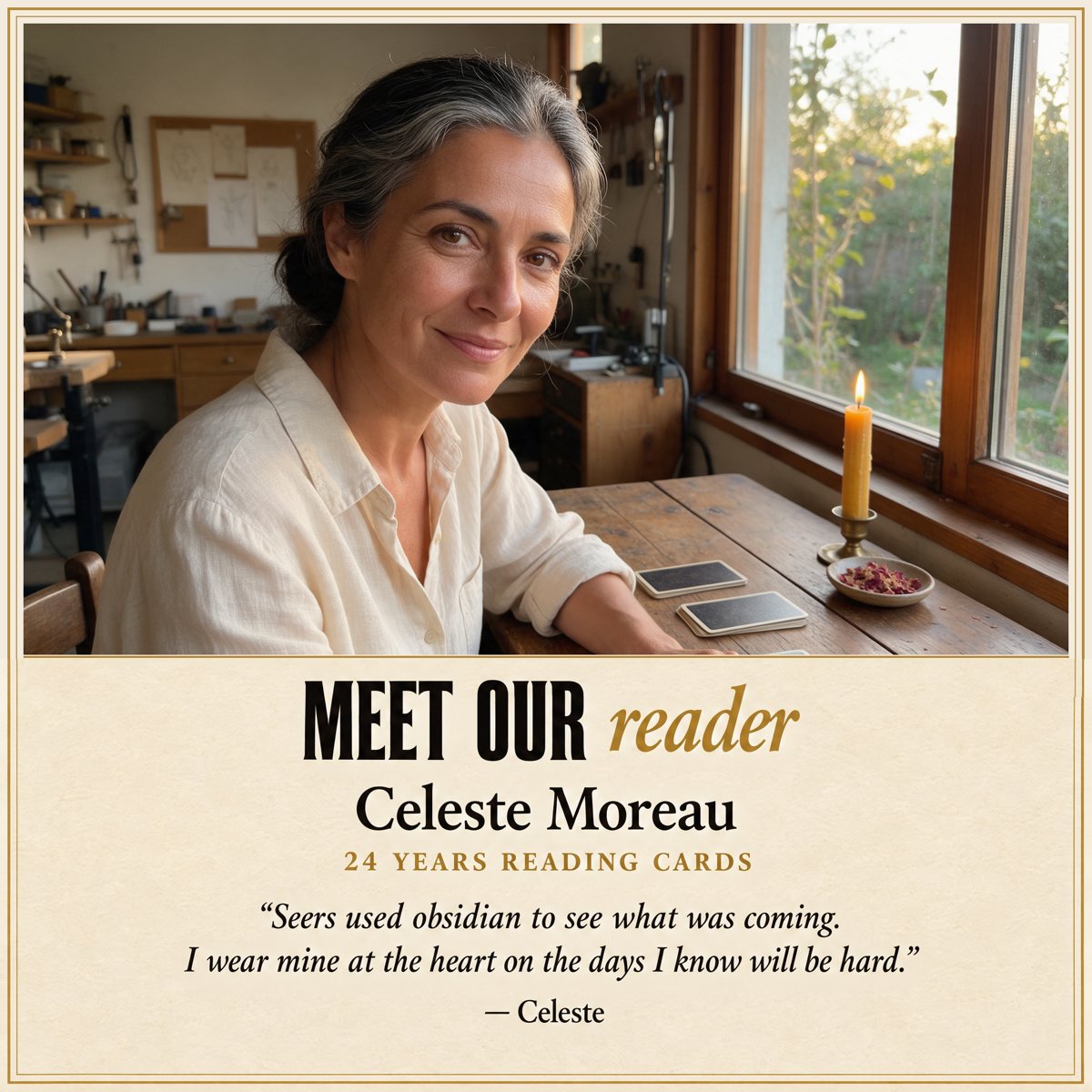 portrait of Celeste Moreau