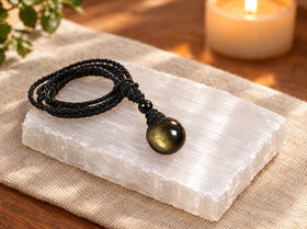 The selenite charging plate’s photo in its upsell block